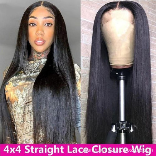 Wholesale Transparent HD Full Lace Wigs With Baby Hair, 180 250% Density HD Full Lace Human Hair Wigs, Glueless Full HD Lace Wig